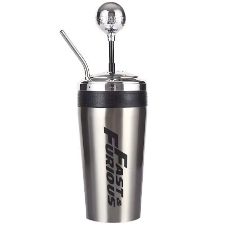 Stainless Steel Gear Shift Thermos